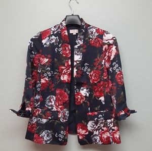 LOFT OUTLET《Floral Open Blazer》
